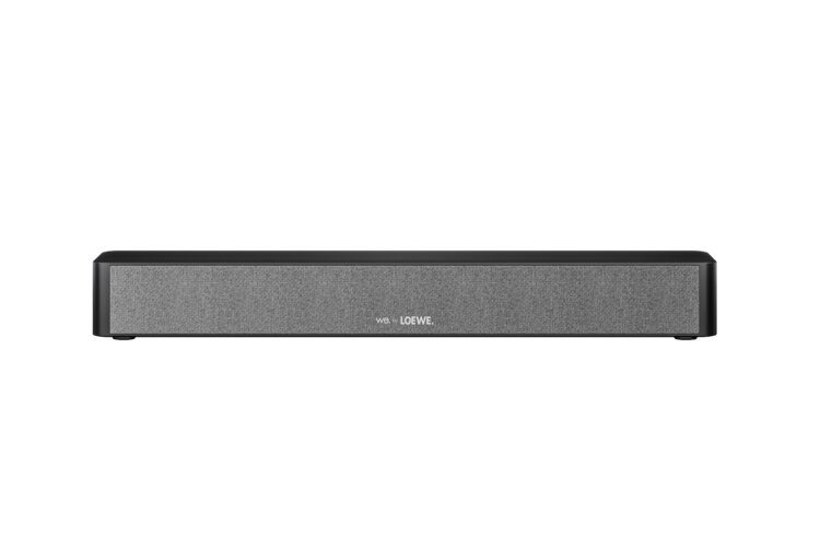Front view of the We. BOOST center speaker for the We. BOOST home cinema system