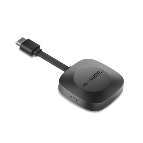 We. by Loewe We.Boost – HDMI eARC dongle for wireless audio transmission in the 4.1.2 Dolby Atmos home cinema system