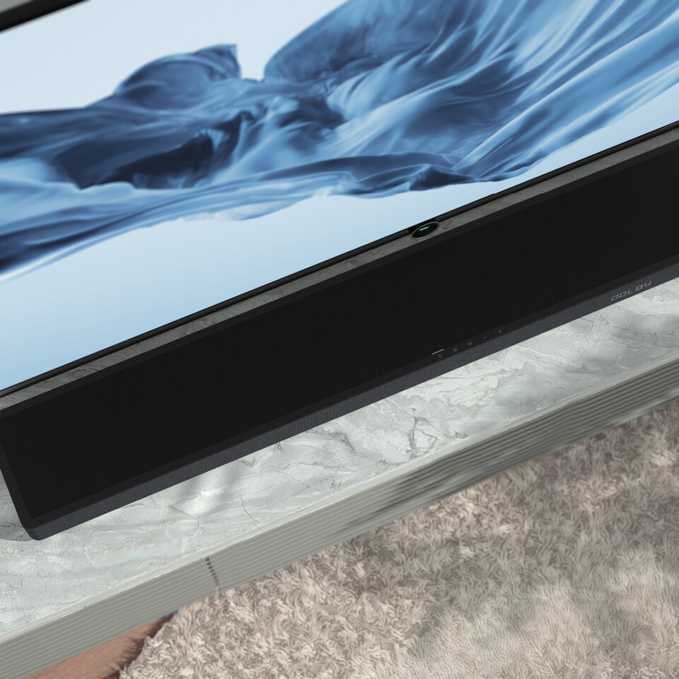 Authentic 3D audio experience with Dolby Atmos in a modern home cinema system