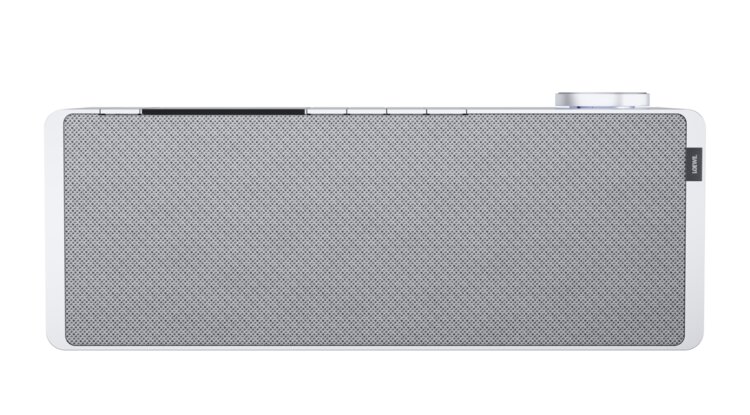 Loewe klang s1 lichtgrau – Seitenansicht des Smart Internet-Radios mit DAB+ und WLAN-Streaming