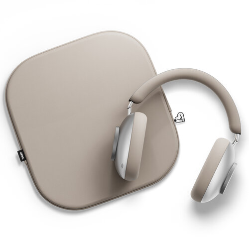 Loewe Leo Kopfhörer mit Softcase in Beige