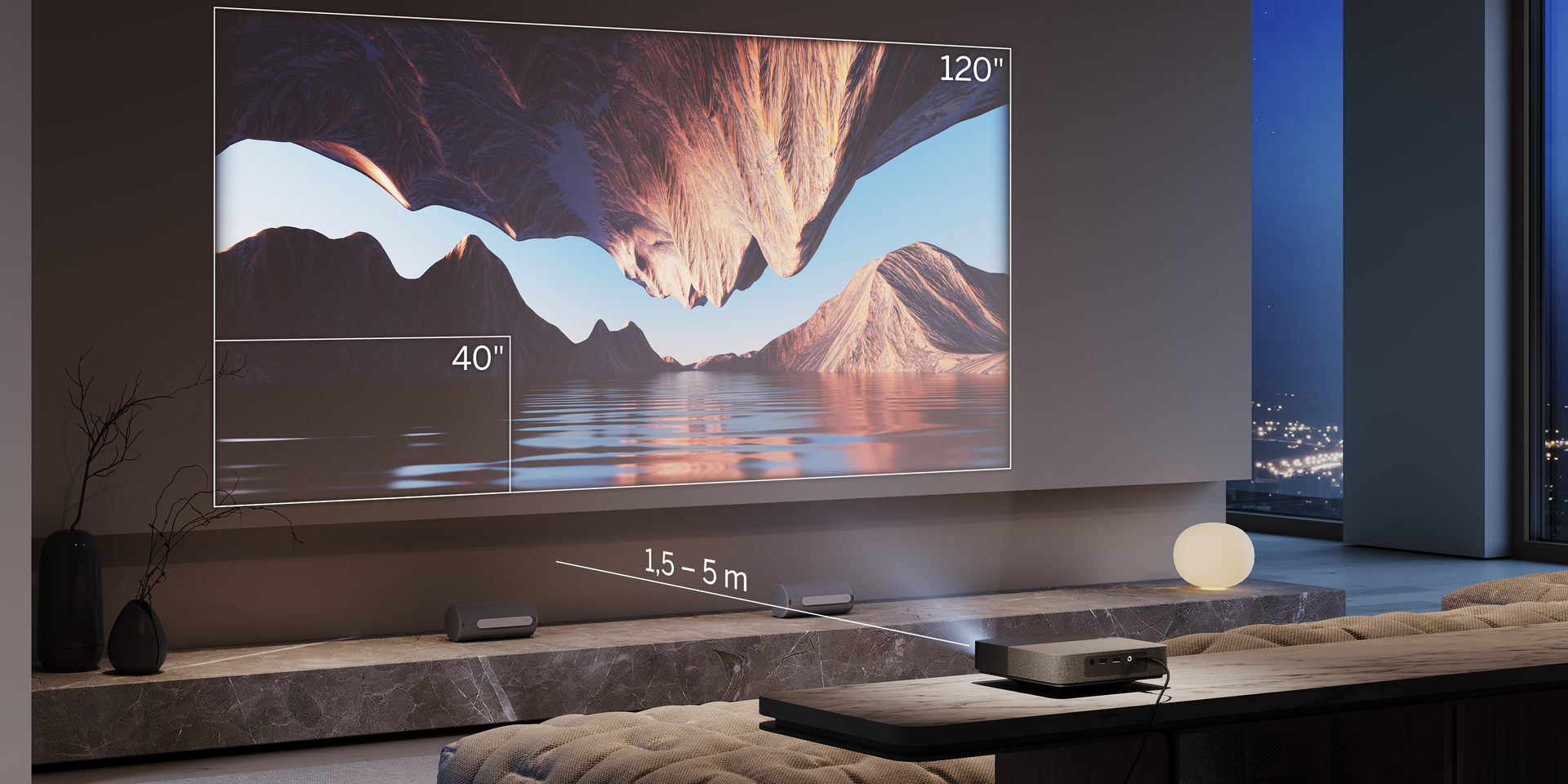 Loewe We. BEAM y We. BOOST: tándem de lujo para cine en casa