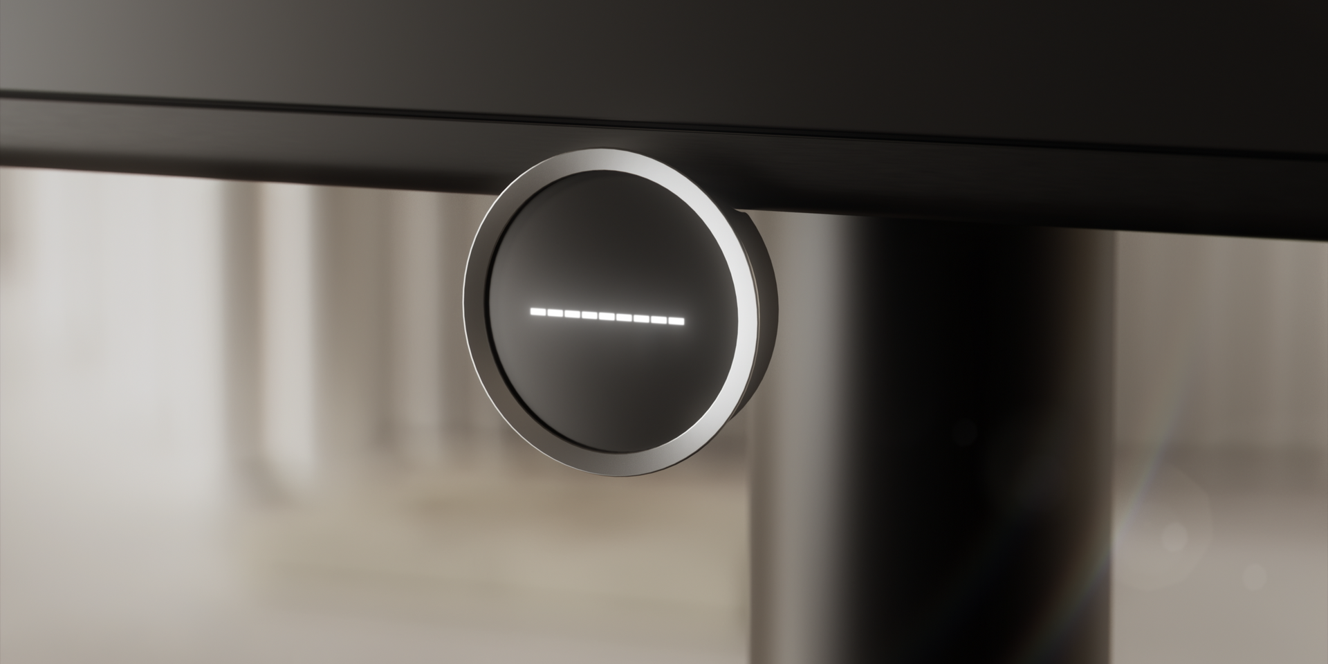 Vue détaillée du système audio invisible intégré Loewe du Loewe antares
