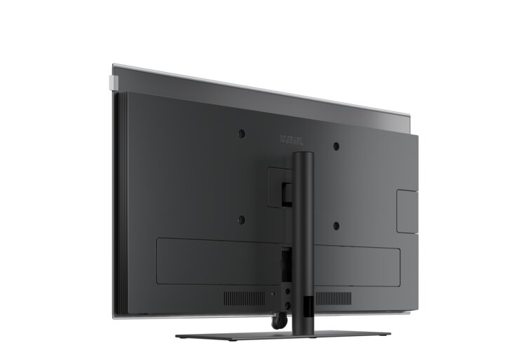 Smart TV OLED Loewe Antares 42 pouces vue de l'arrière avec une finition de haute qualité