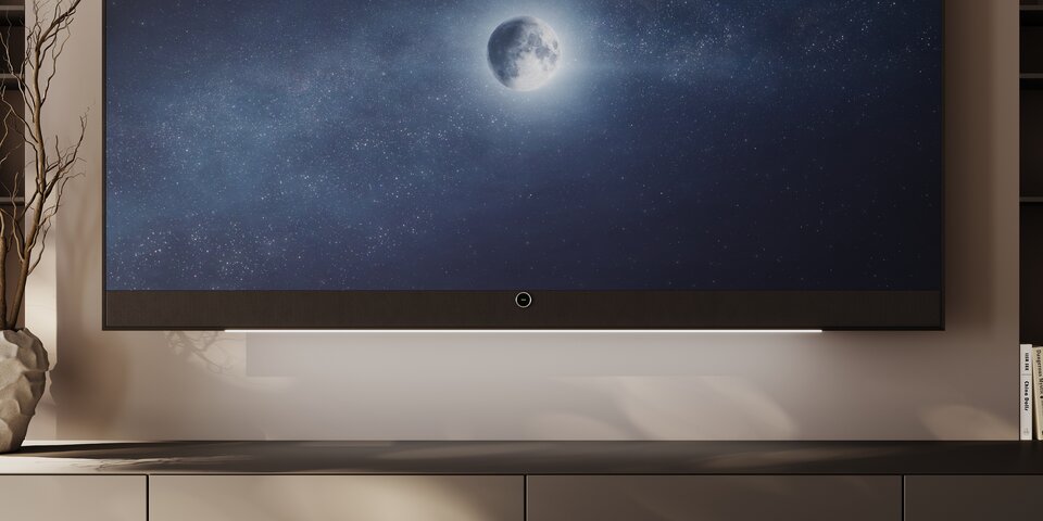 Loewe stellar Integriertes Soundsystem mit 300 Watt und Center-in.