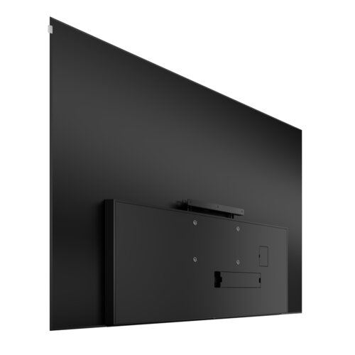 Loewe stellar 97 dr+ black OLED TV Rückseite – Premium Fernseher mit hochwertiger Verarbeitung und 360° Design