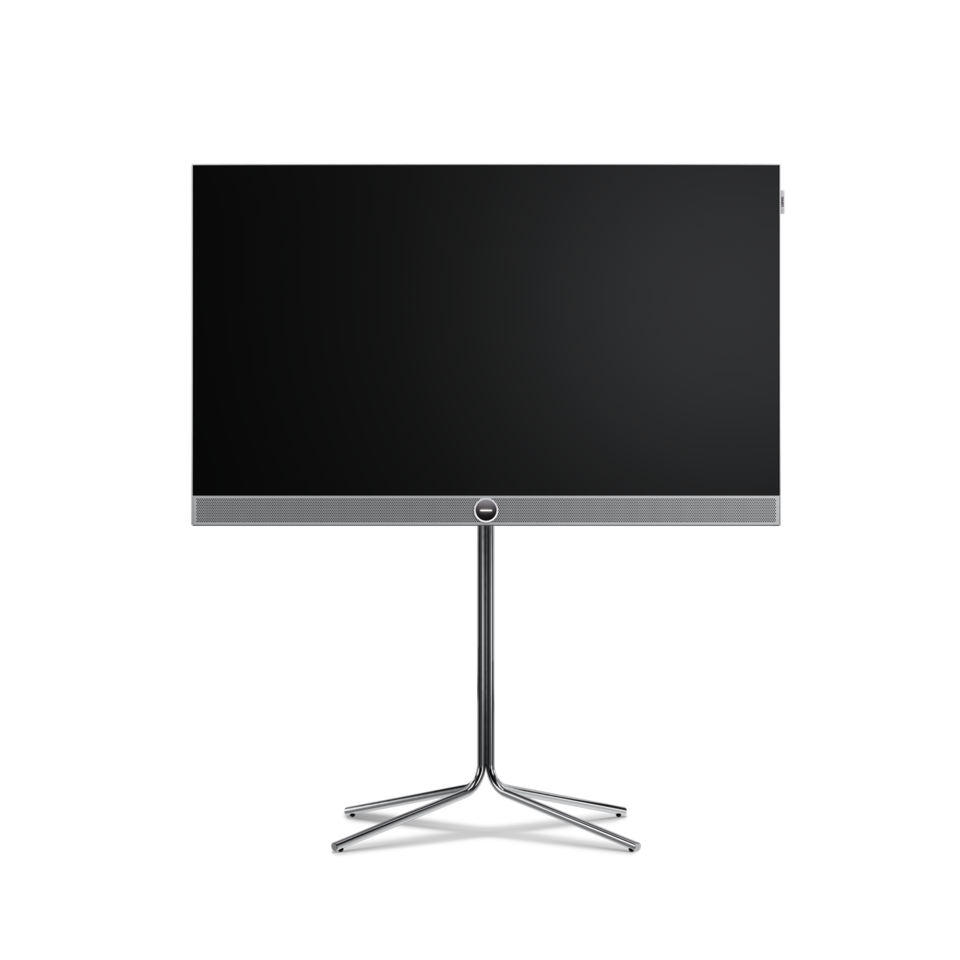 Loewe vega 43 Smart-TV mit Loewe Standfuß – kompakter Premium Fernseher mit 4K UHD, Dolby Vision IQ, AirPlay und integrierter Soundbar